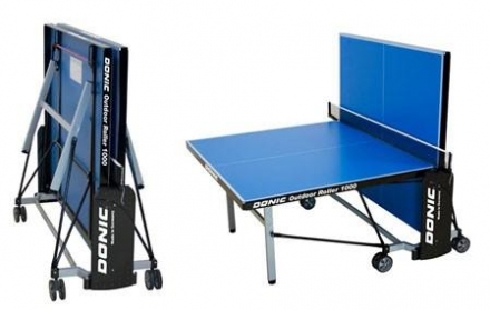 Теннисный стол DONIC OUTDOOR ROLLER 1000 GREEN