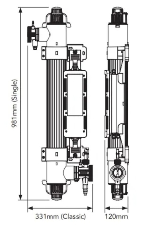 Ультрафиолетовая установка Elecro Quantum Q-65