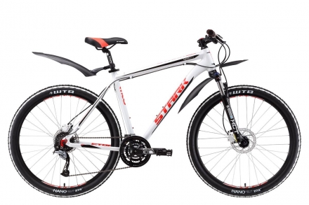 Велосипед Stark&#039;17 Tactic 27.5 HD бело-красный 16&quot;