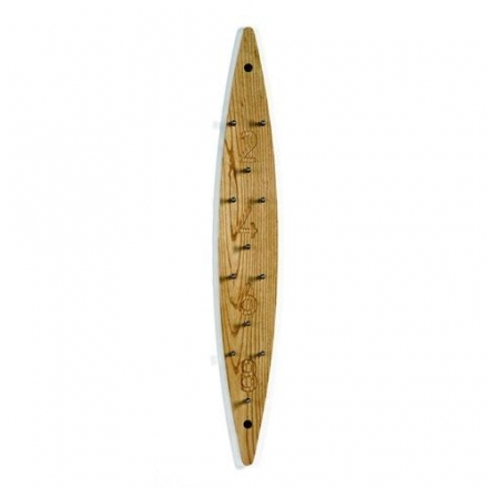 Настенный набор гантелей NOHrD Swing Board, материал: дуб., общий вес: 26 кг