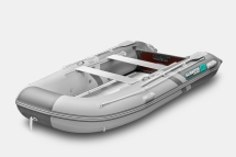 Gladiator B 370 AL LIGHT Светло-темносерый моторная лодка ПВХ Алюминиевый пайол