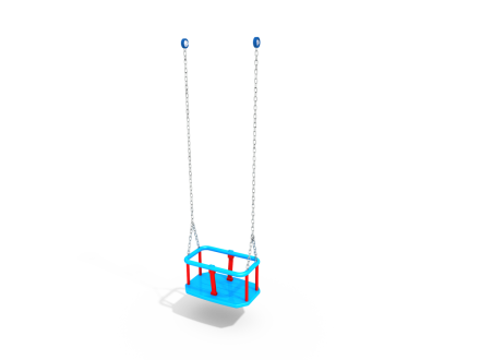 ДИО 1.204к Подвес резиновый на короткой цепи (люлька)