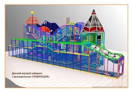 Детский игровой комплекс Гравитация
