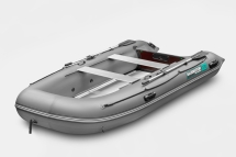 Gladiator B 370 AL LIGHT Темно-серый моторная лодка ПВХ Алюминиевый пайол