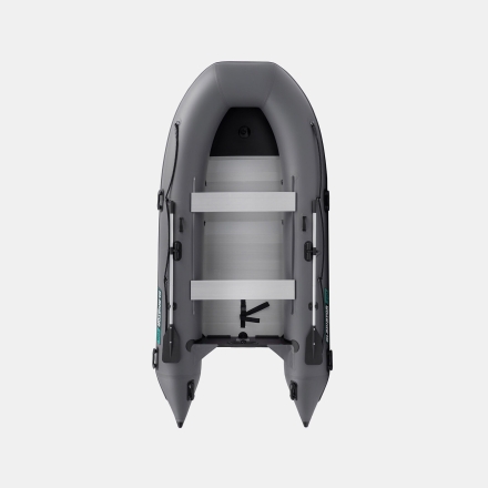Gladiator B 370 AL LIGHT Темно-серый моторная лодка ПВХ Алюминиевый пайол