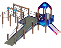 Горка Забота Космопорт (космос) ДОВ 20.14.02-01 Н 750
