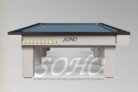 Бильярдный стол - Soho 12 Футов, Русская пирамида, Сланец 45 мм