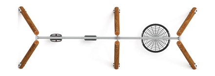 Качели (Лиственница темный) ИО 13.Р.05.03.04.01-Л.И1.01