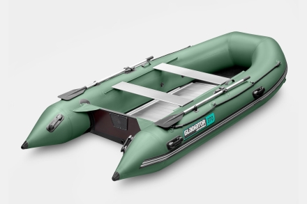 Gladiator B 370 AL LIGHT Зеленый моторная лодка ПВХ Алюминиевый пайол
