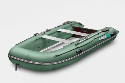 Gladiator B 370 AL LIGHT Зеленый моторная лодка ПВХ Алюминиевый пайол