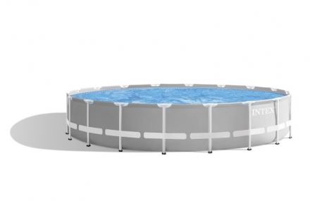 26756NP Бассейн каркасный круглый PRISM FRAME PREMIUM POOL SET, 610х132см, фильтр-насос, лестница