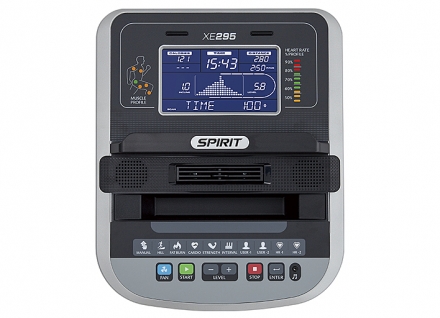 Эллиптический тренажер SPIRIT XE295 Black