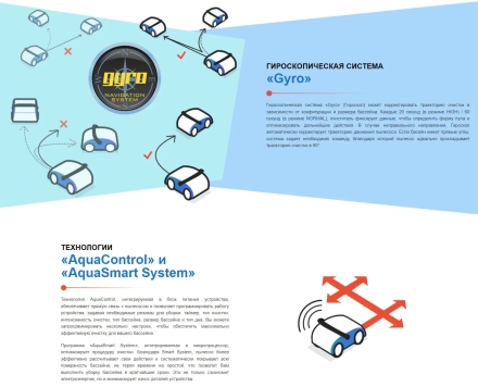 Робот пылесос Aquabot Ultramax Junior