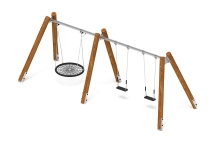 Качели (Лиственница темный) ИО 13.Р.05.03.03.01-Л.И1.01