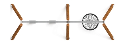 Качели (Лиственница темный) ИО 13.Р.05.03.03.01-Л.И1.01