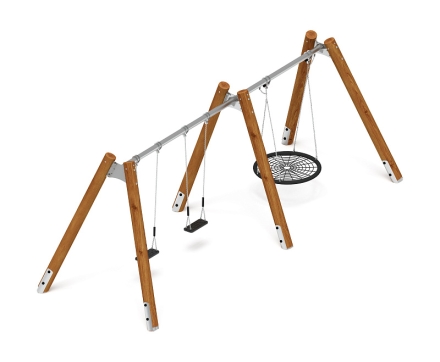 Качели (Лиственница темный) ИО 13.Р.05.03.03.01-Л.И1.01