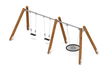 Качели (Лиственница темный) ИО 13.Р.05.03.03.01-Л.И1.01