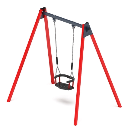 Качели М1 (красный) - ИО 11.М.01.03-01