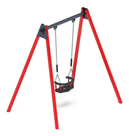 Качели М1 (красный) - ИО 11.М.01.03-01