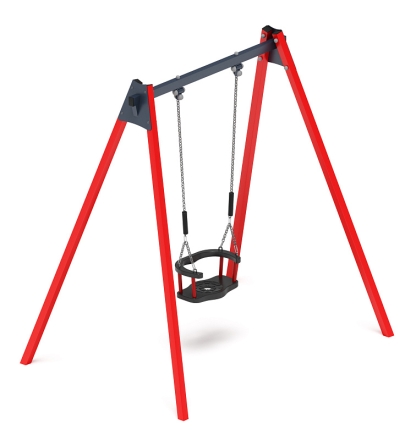 Качели М1 (красный) - ИО 11.М.01.03-01