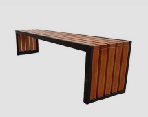 Скамейка TORUDA «Бритни» без спинки 1,0м