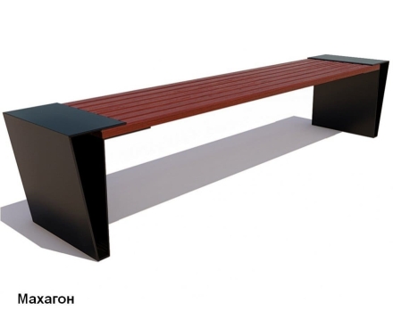 Скамейка уличная Мегаполис, Сосна 1,5 м