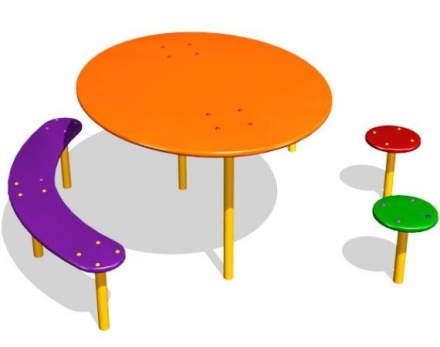 Детский столик Радость СП056 для игровой площадки