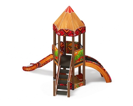 Детская игровая площадка Карандаши ДИК 2.26.01-01.С, Н=1200