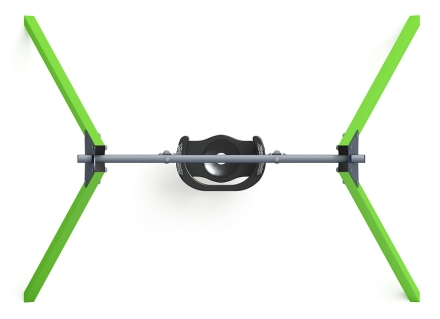 Качели М1 (зеленый) - ИО 11.М.01.03-02