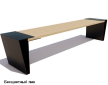 Скамейка уличная Мегаполис, Сосна 1,8 м