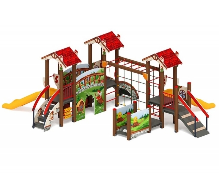 Детская игровая площадка В гостях у сказки ДИК 1.05.01-29 H=900