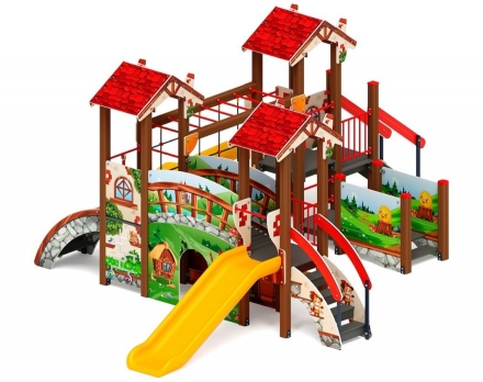 Детская игровая площадка В гостях у сказки ДИК 1.05.01-29 H=900