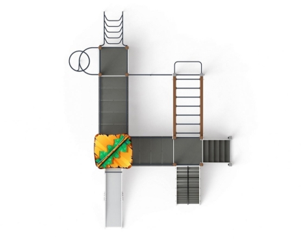 Детская игровая площадка Волшебный город (Майя) ДИК 2.19.02-01 Н=1200