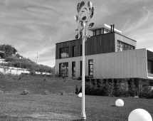 Скульптура из нержавеющей стали Звезда Увеличенный размер