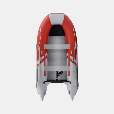 Gladiator B 370 AL LIGHT Красно-белый моторная лодка ПВХ Алюминиевый пайол