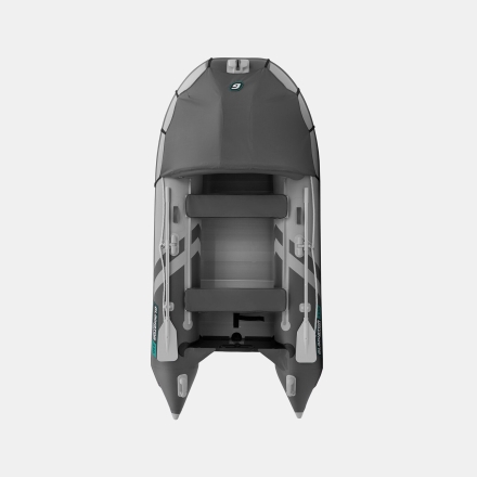 Gladiator C 330 AL ACTIVE Светло-темносерый моторная лодка ПВХ Алюминиевый пайол