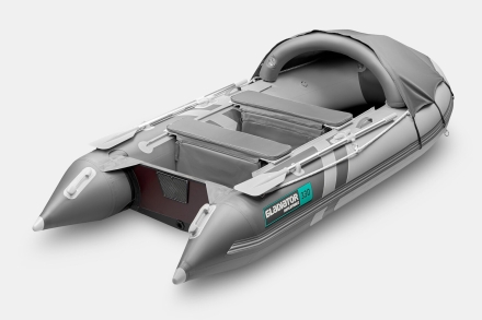 Gladiator C 330 AL ACTIVE Светло-темносерый моторная лодка ПВХ Алюминиевый пайол