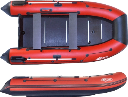 Лодка ПВХ Angler 400XL надувная под мотор