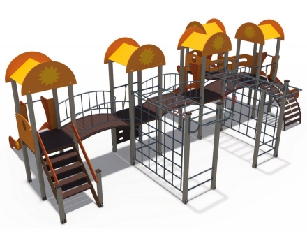 Детский игровой комплекс Солнышко Лучик-2 ДИО 03073