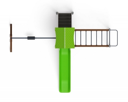 Детская игровая площадка Лукоморье ДИК 2.25.03-01 H=1200