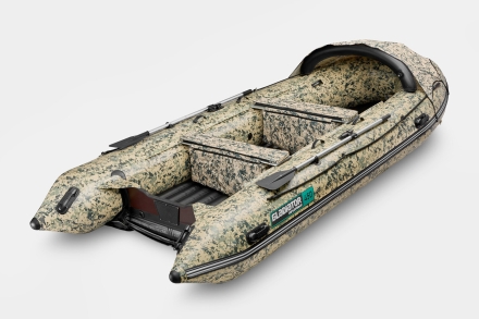 Gladiator E 450 PRO AIR Цифровой камуфляж моторная лодка ПВХ