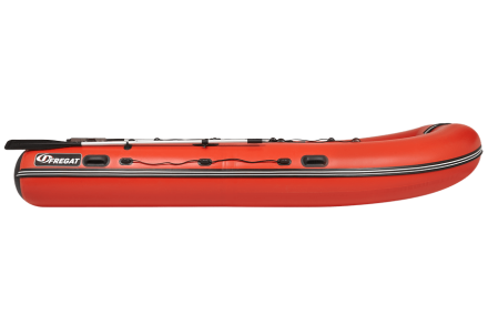 Моторная лодка ПВХ Фрегат 390 FM Light Jet/L/S (ФМ Лайт Джет/Л/С) Зеленый