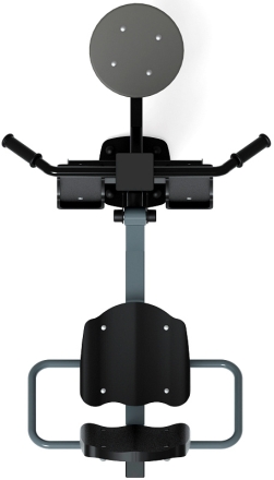 Жим ногами+Твистер (серый) - Уличный тренажер - СТ 022-13