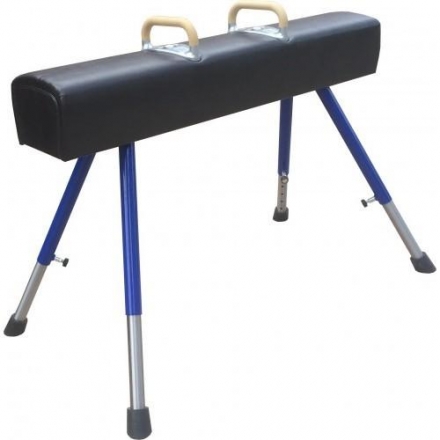 Конь гимнастический ZSO, маховый переменной высоты ПРЕМИУМ