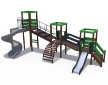 Игровой комплекс Геометрия Н-1200 и Н-2000 ДИО 09020