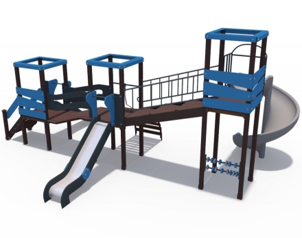 Игровой комплекс Геометрия Н-1200 и Н-2000 ДИО 09020