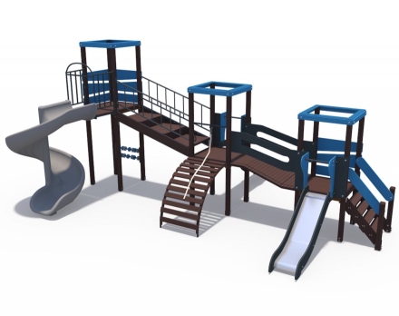 Игровой комплекс Геометрия Н-1200 и Н-2000 ДИО 09020