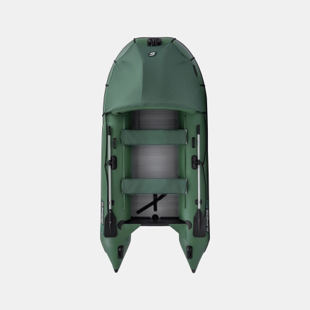 Gladiator C 330 AL ACTIVE Зеленый моторная лодка ПВХ Алюминиевый пайол