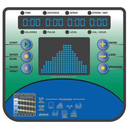 Эллиптический тренажер Endurance с адаптером 220V