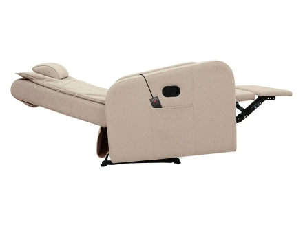 Кресло-реклайнер механический с массажем FUJIMO COMFORT CHAIR Ваниль